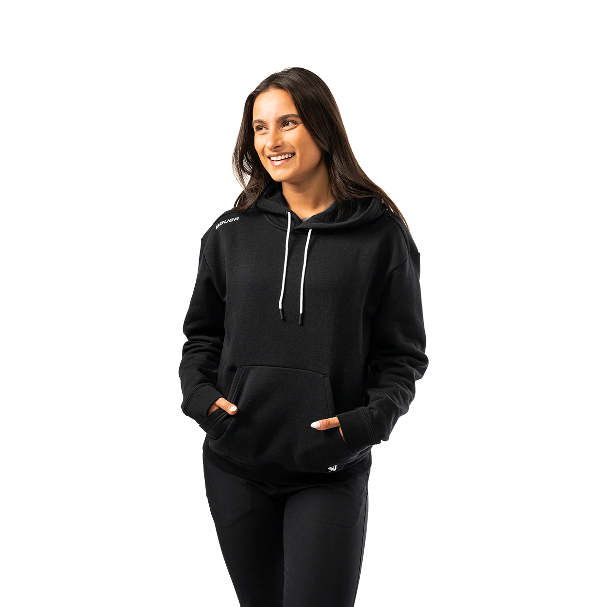 Blank Bauer Womens Hoodie