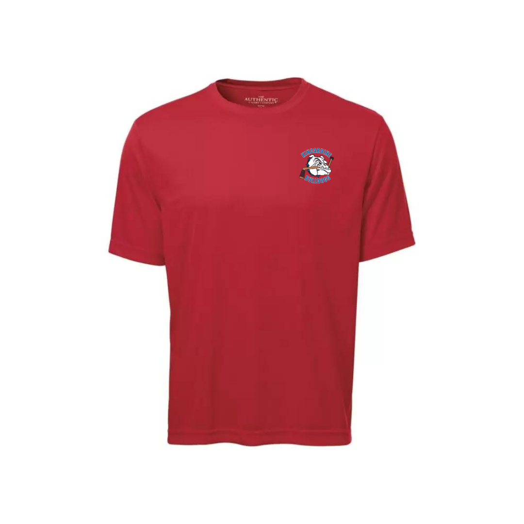 Polyester Left Chest T-Shirt - Kincardine Bulldogs