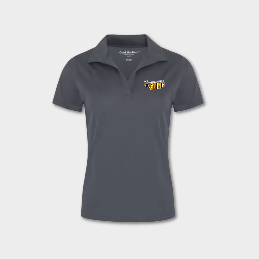 Ladies Polo Shirt- Saugeen Sting Baseball