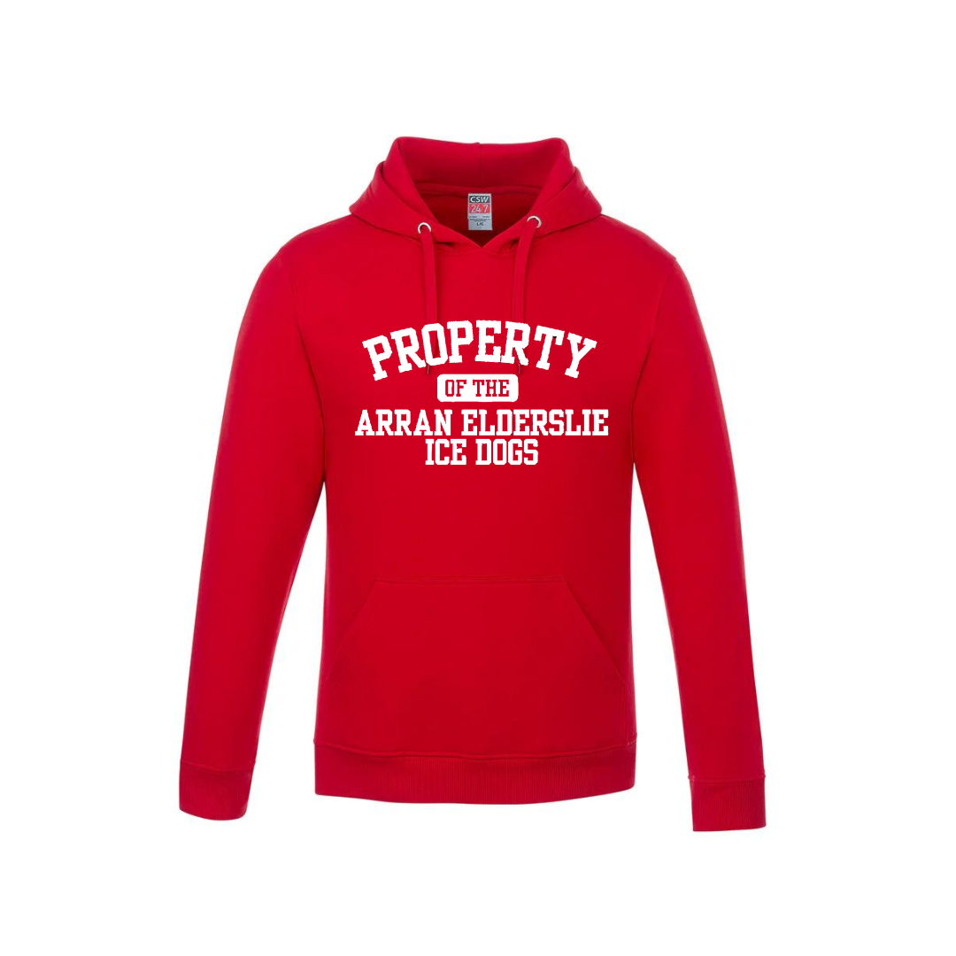 Property of Graphic Hoodie - Arran Elderslie Ice Dogs