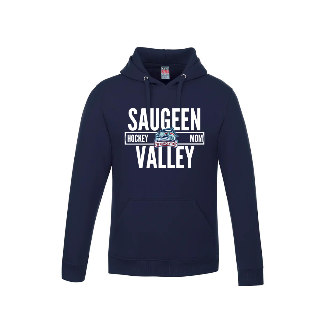 Hockey Mom Graphic Hoodie Saugeen Valley Steelheads Johnny K