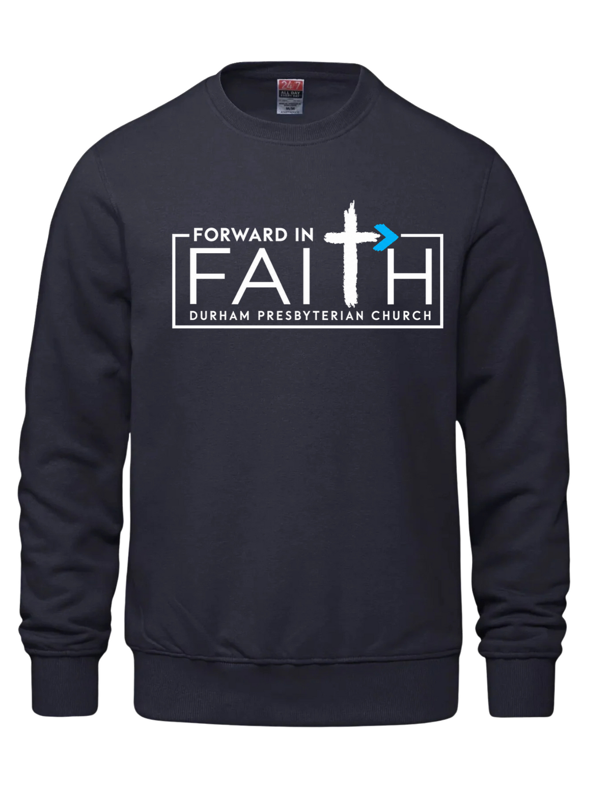 Full Chest Crewneck- Durham Presbyterian Church