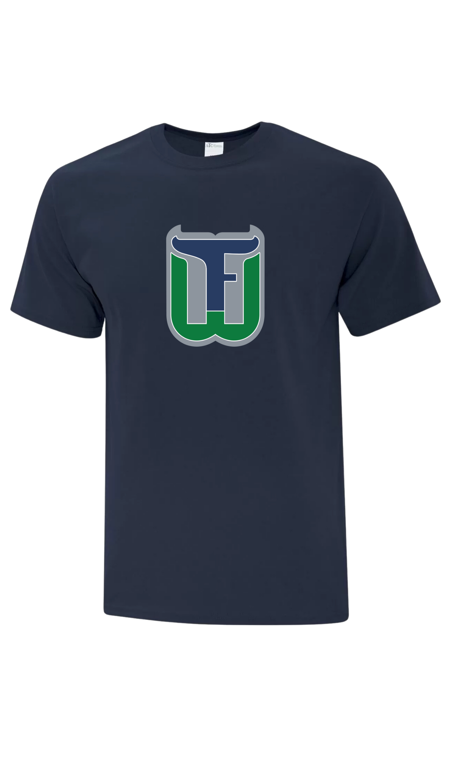 Youth Original Emblem Cotton T-Shirt - Fergus Whalers
