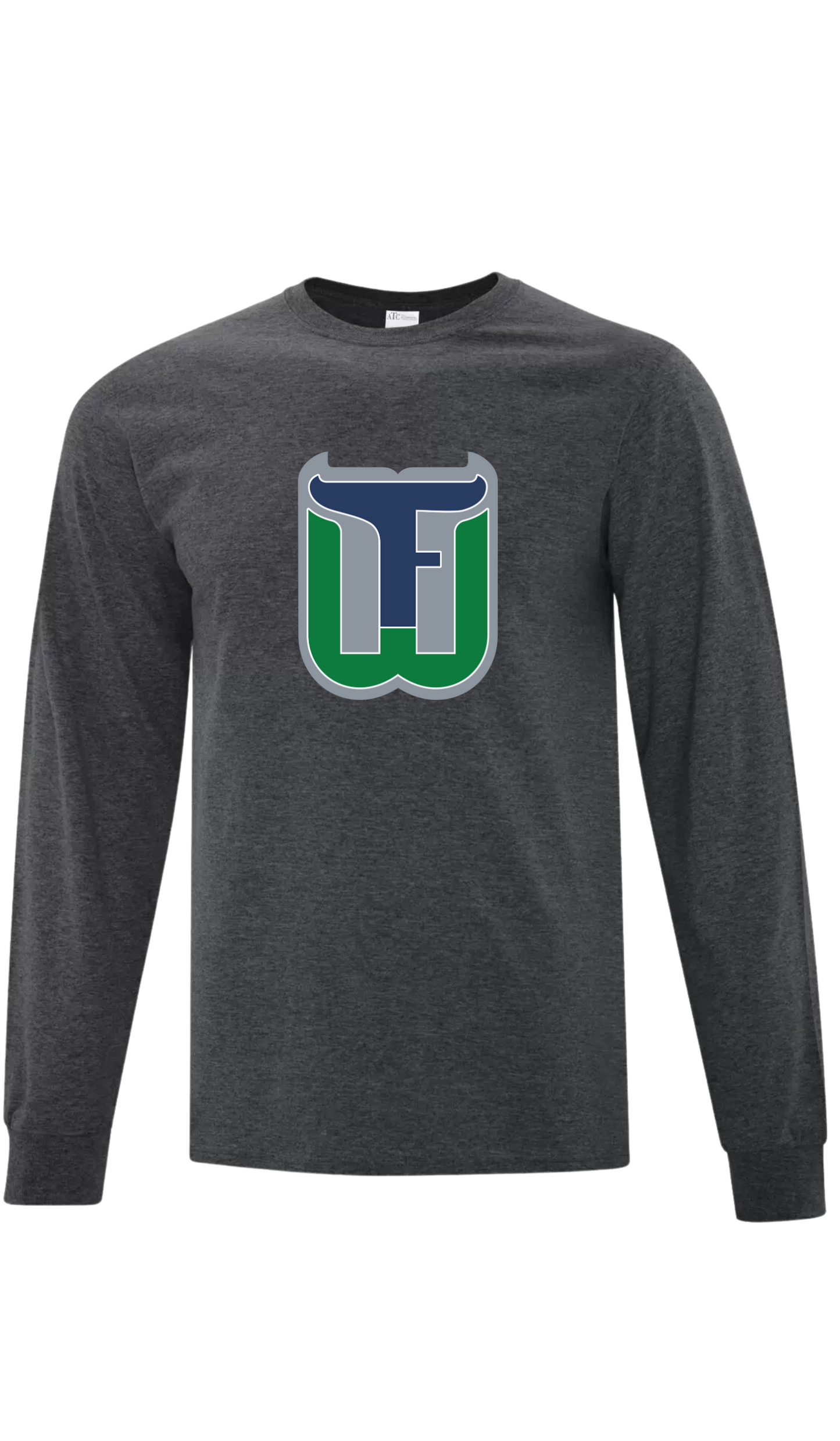 Youth Original Emblem Cotton Long Sleeve - Fergus Whalers