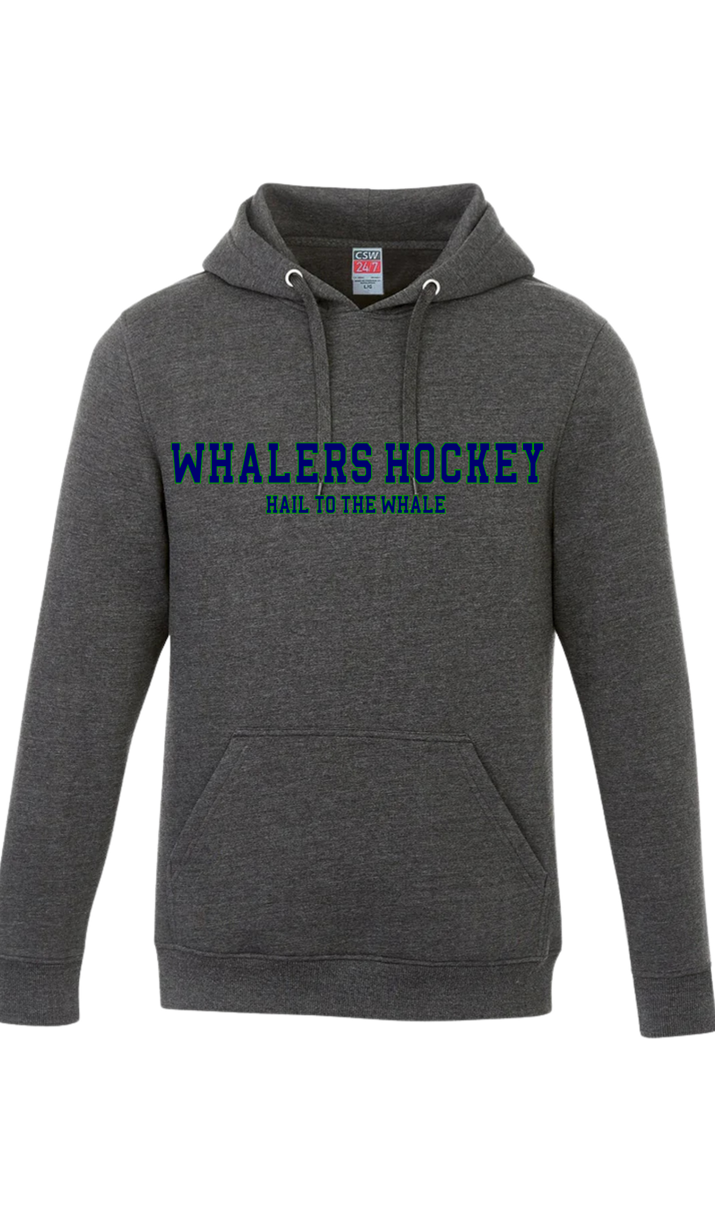 Hail to the Whale Hooded Sweatshirt- Fergus Whalers