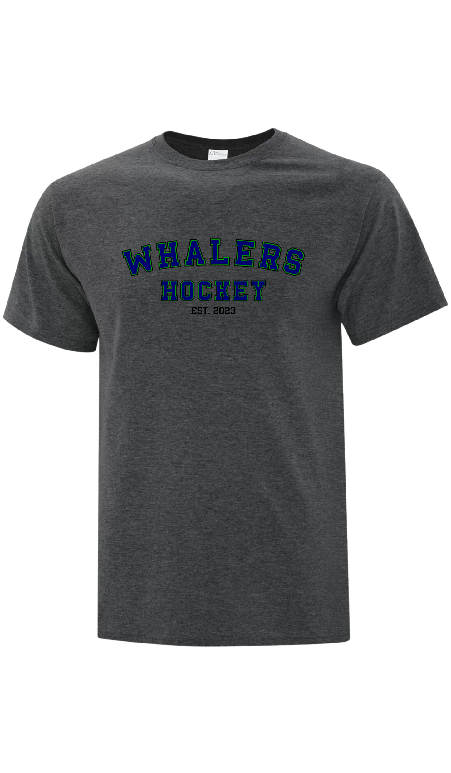 Whalers Hockey Cotton T-Shirt - Fergus Whalers
