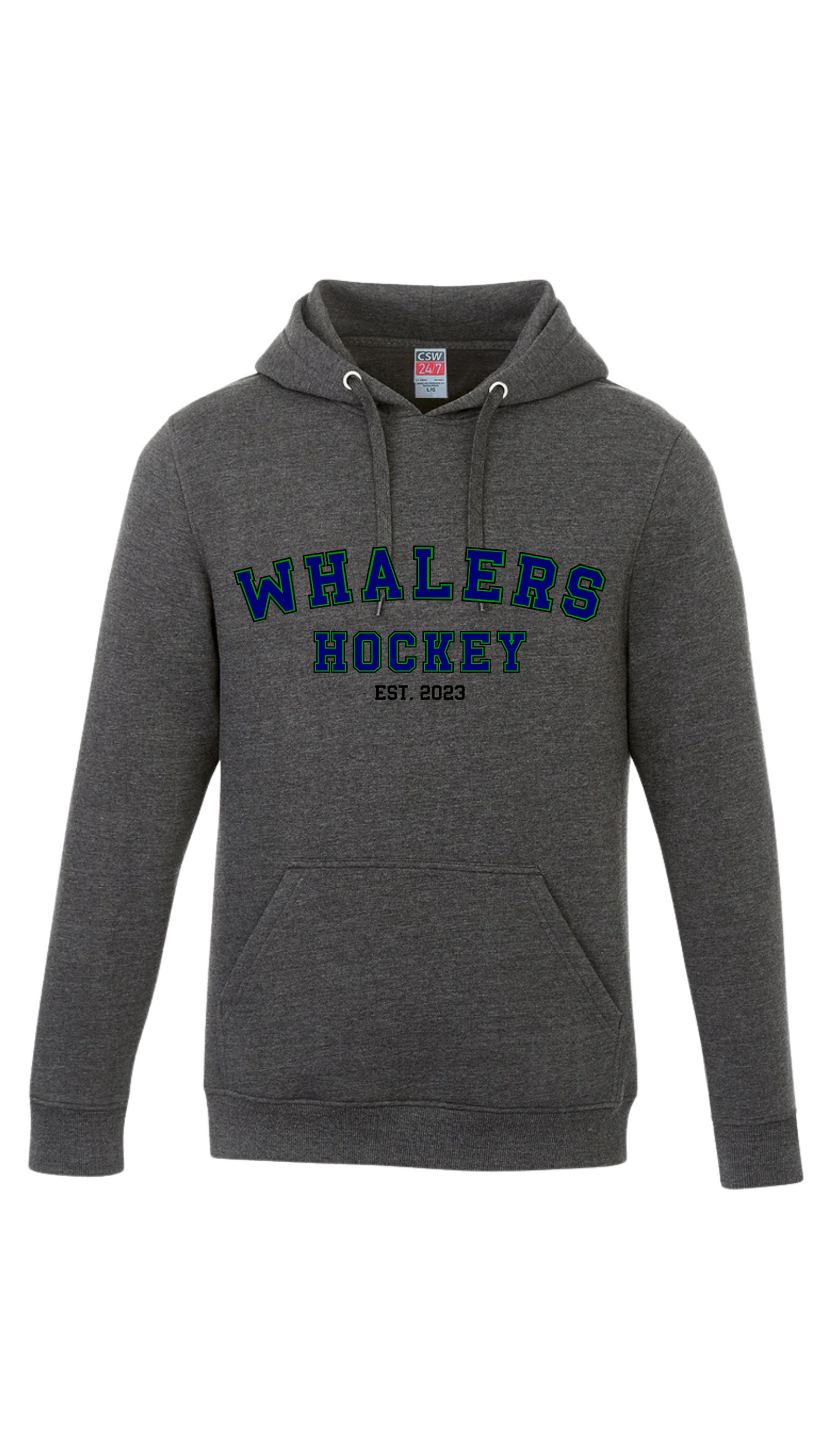 Whalers Hockey Hooded Sweatshirt- Fergus Whalers
