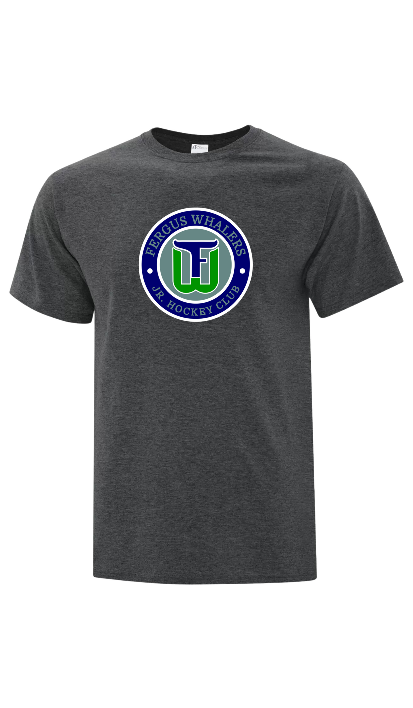 Youth Original Emblem Cotton T-Shirt - Fergus Whalers