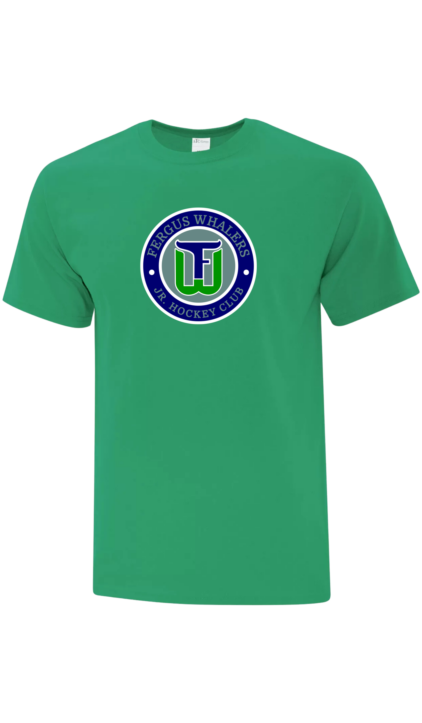 Youth Original Emblem Cotton T-Shirt - Fergus Whalers