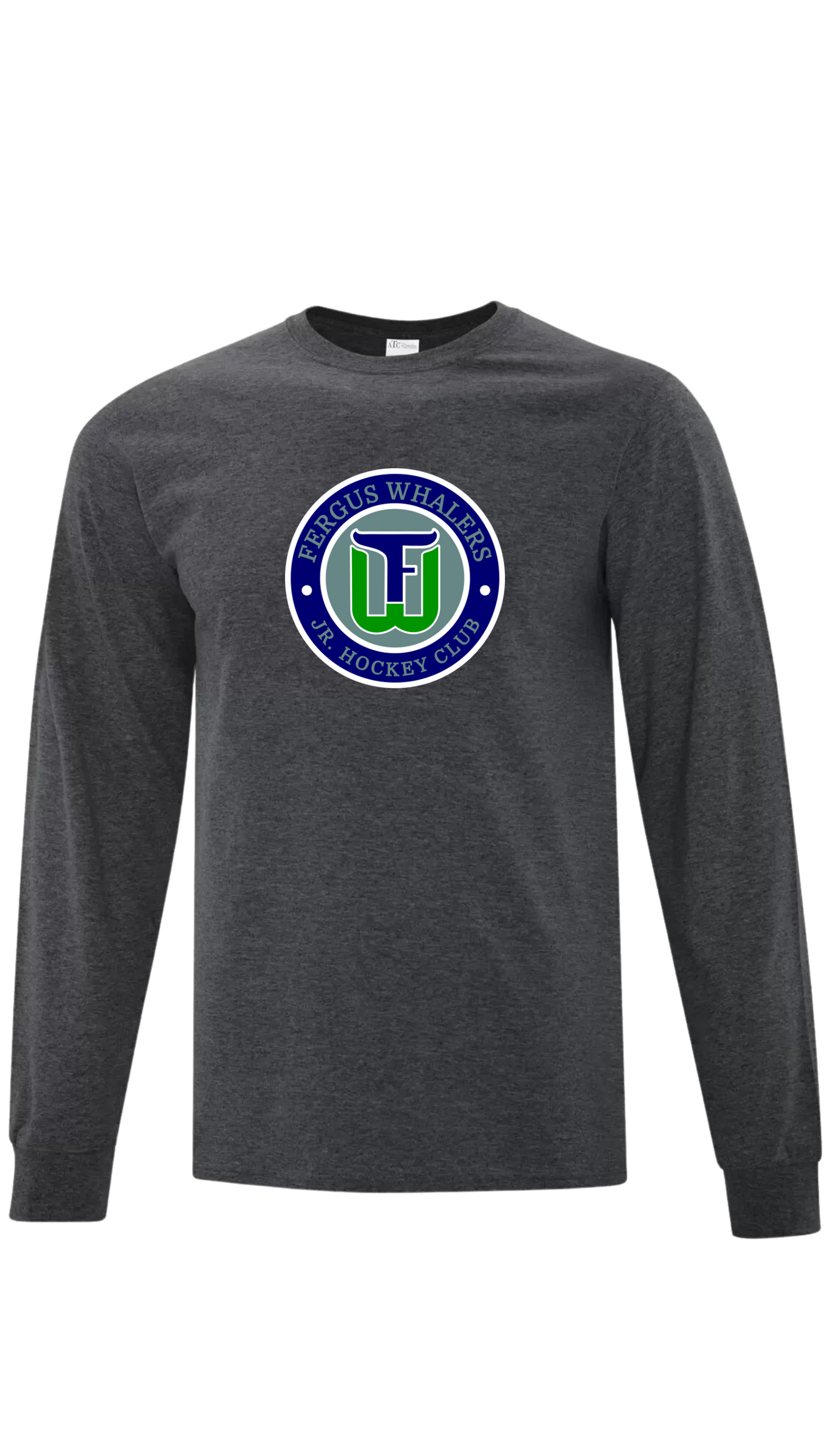 Youth Original Emblem Cotton Long Sleeve - Fergus Whalers