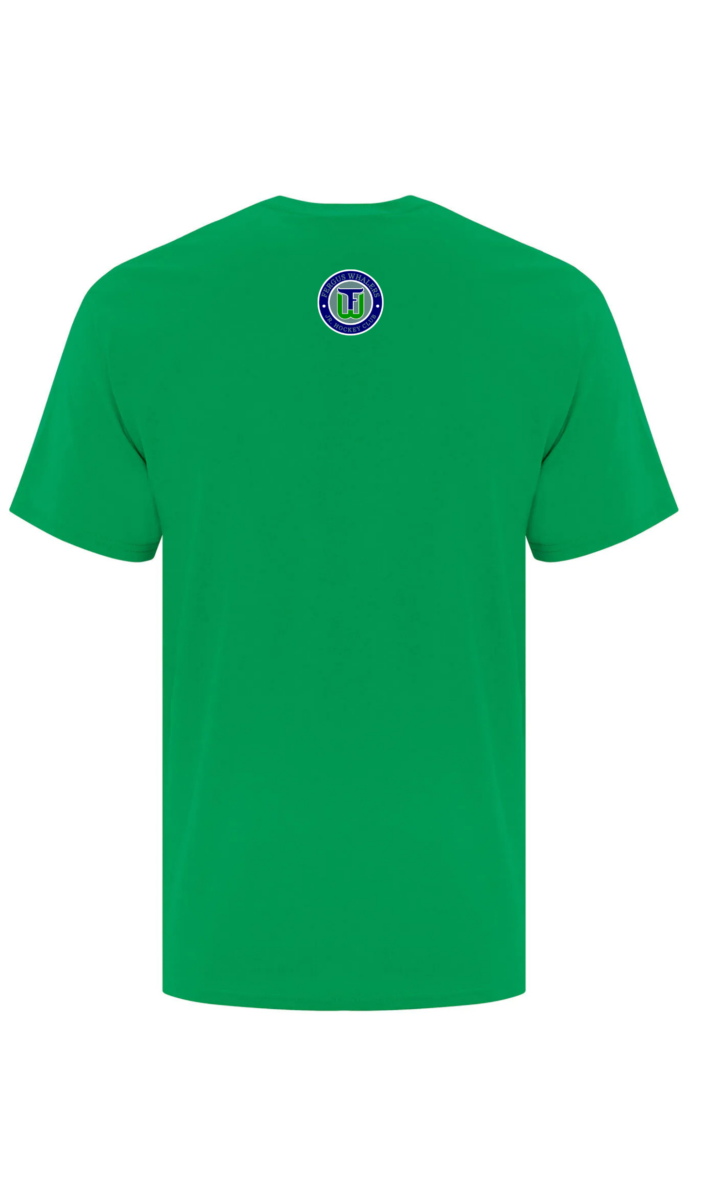 Whalers Hockey Cotton T-Shirt - Fergus Whalers