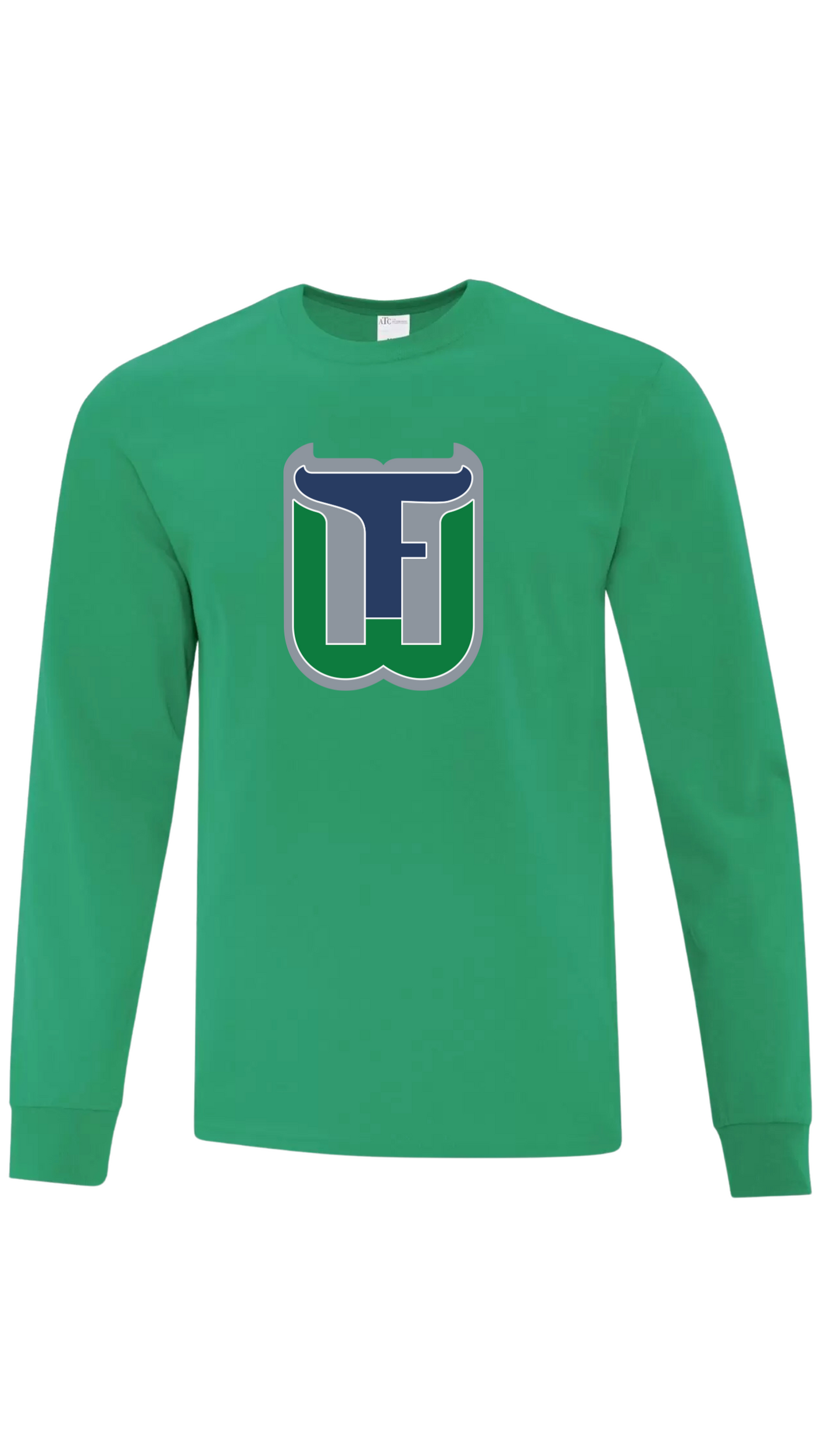 Youth Original Emblem Cotton Long Sleeve - Fergus Whalers