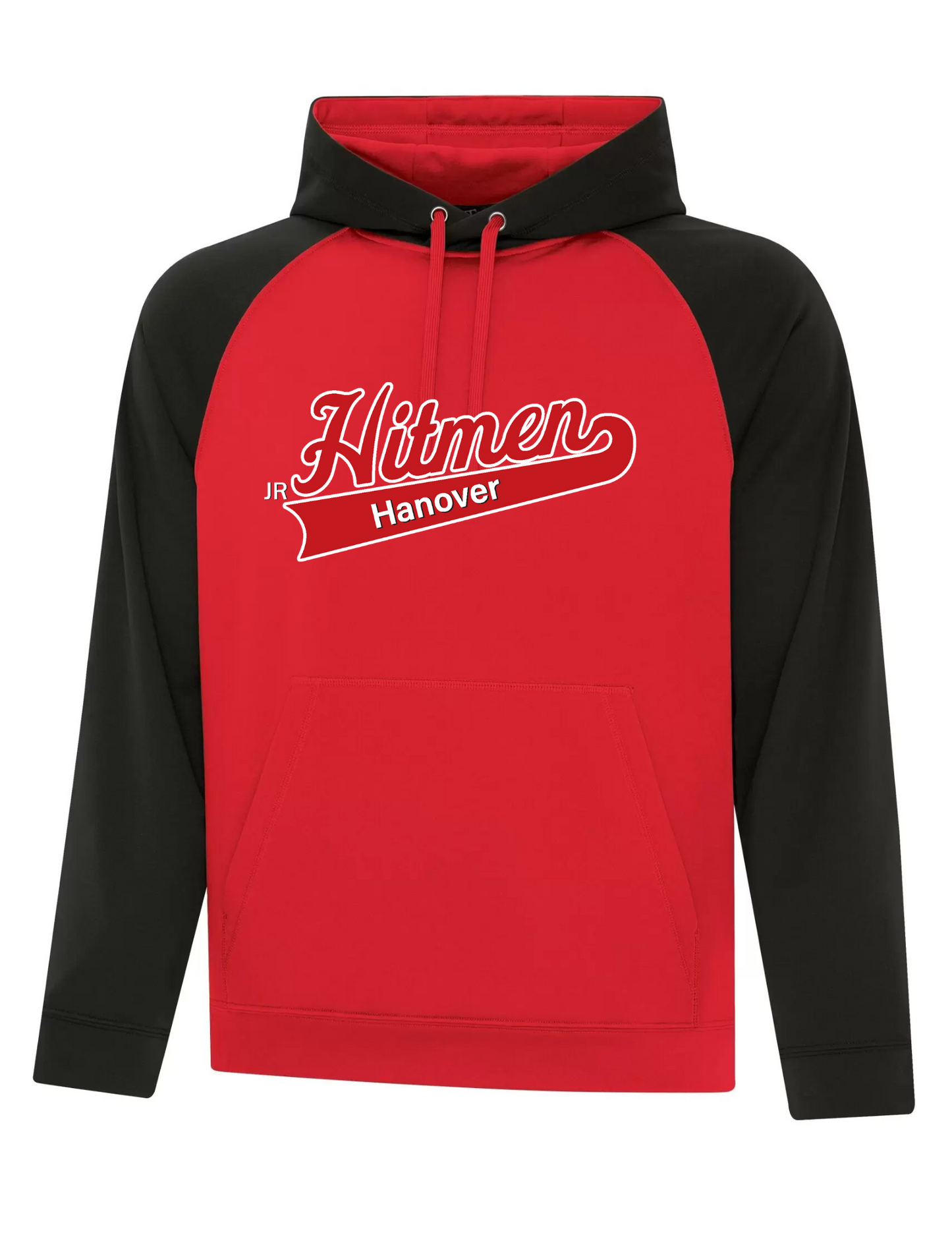 Two Tone Hoodie- Hanover JR Hitmen