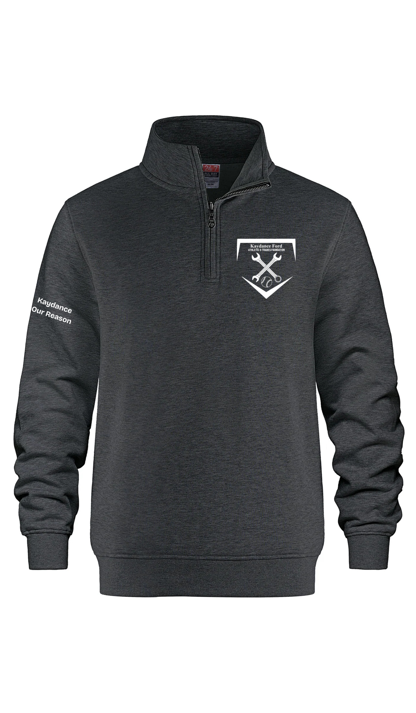 1/4 Zip Sweater- Kaydance Ford Foundation