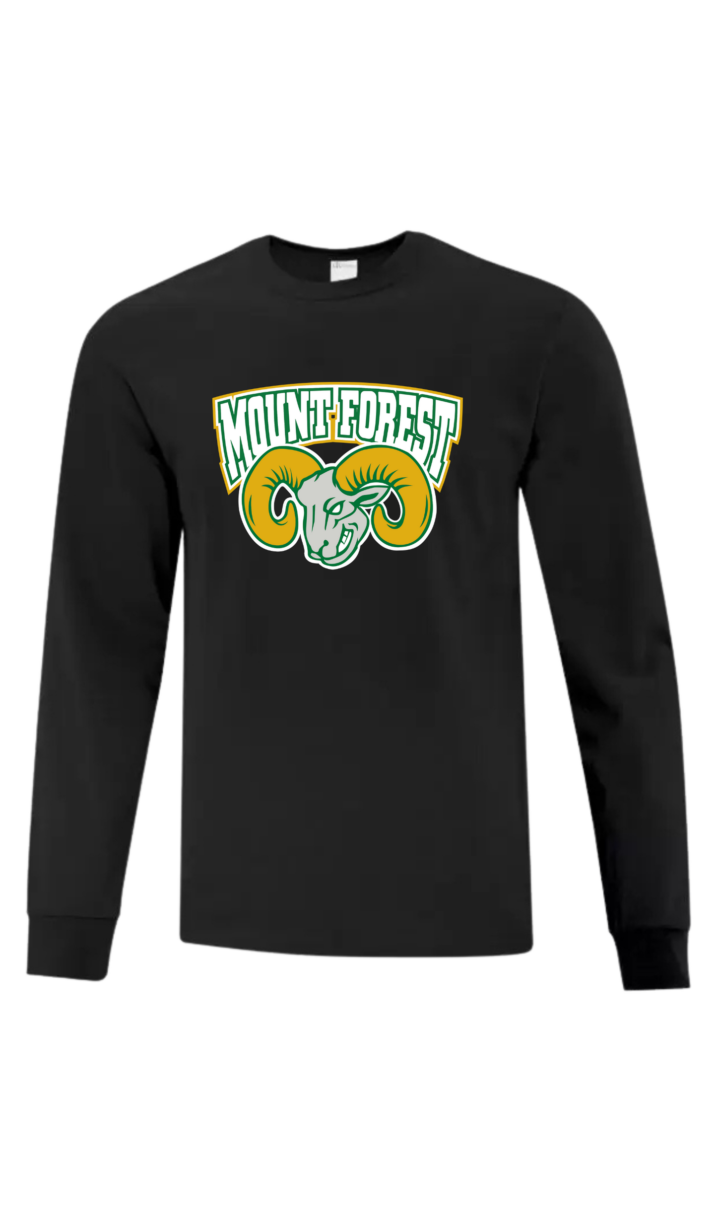 Cotton Long Sleeve - Mount Forest Rams