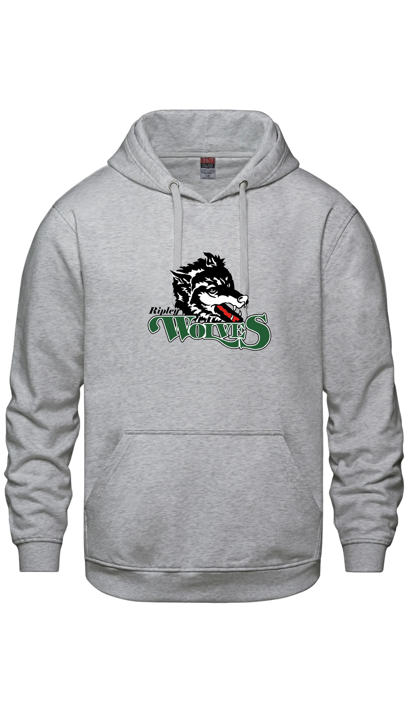 Original Wolves Hooded Sweatshirt- Ripley Wolves