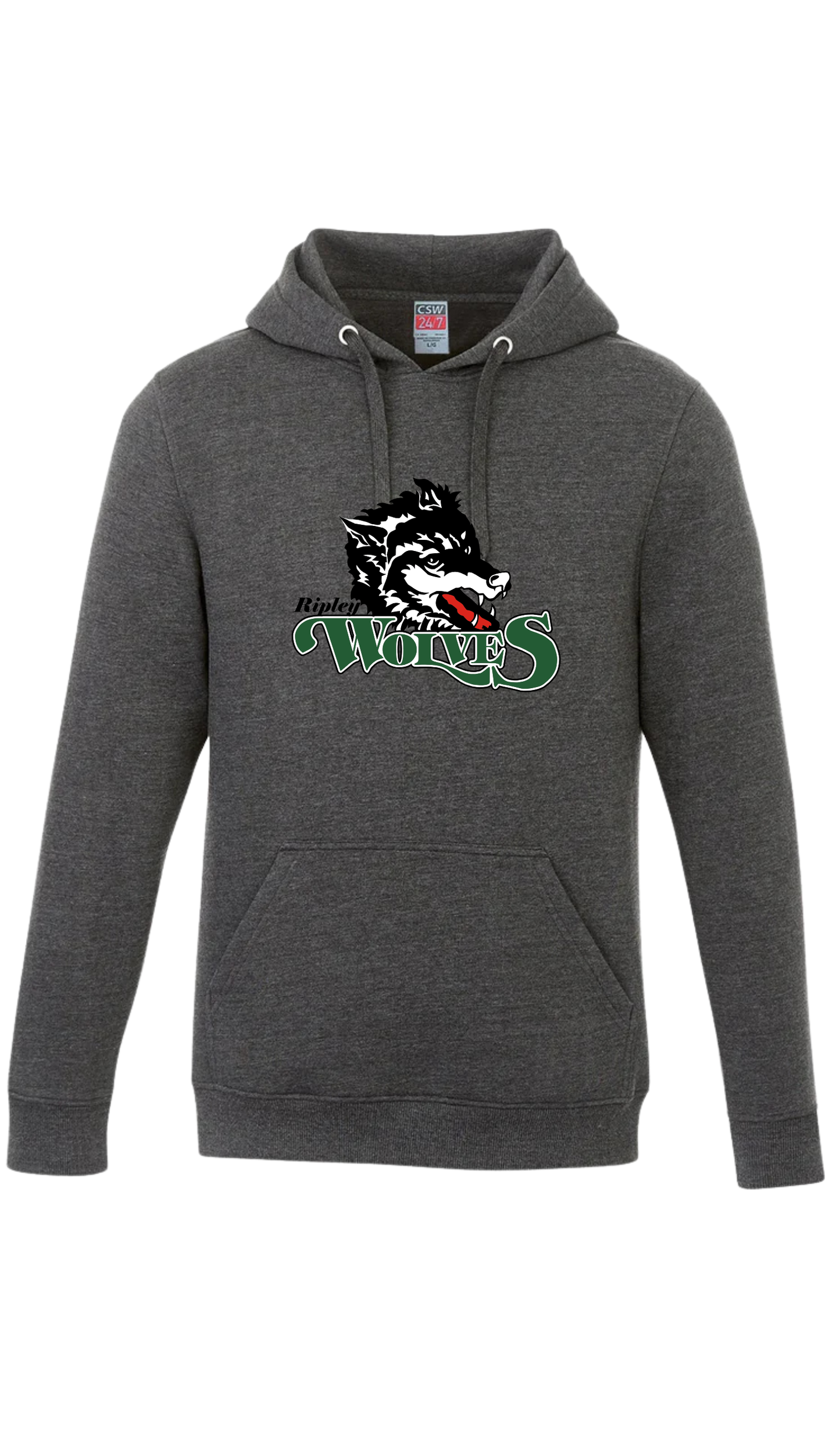 Original Wolves Hooded Sweatshirt- Ripley Wolves
