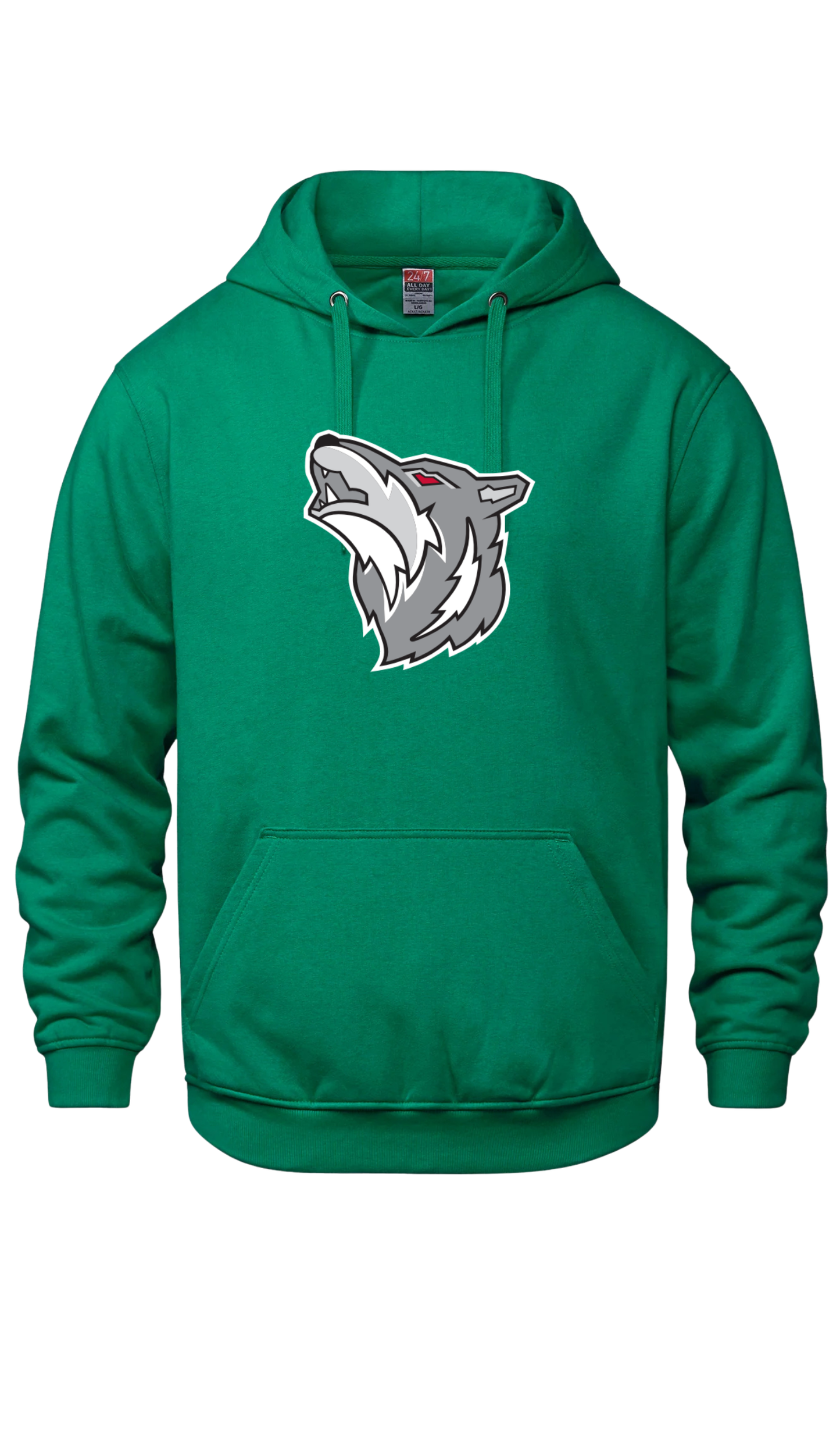 Wolves Graphic Hooded Sweatshirt- Ripley Wolves
