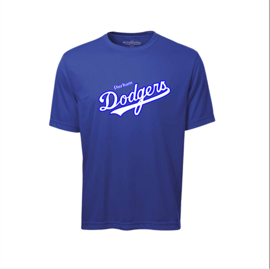 Poly T-Shirt- {Durham Dodgers}