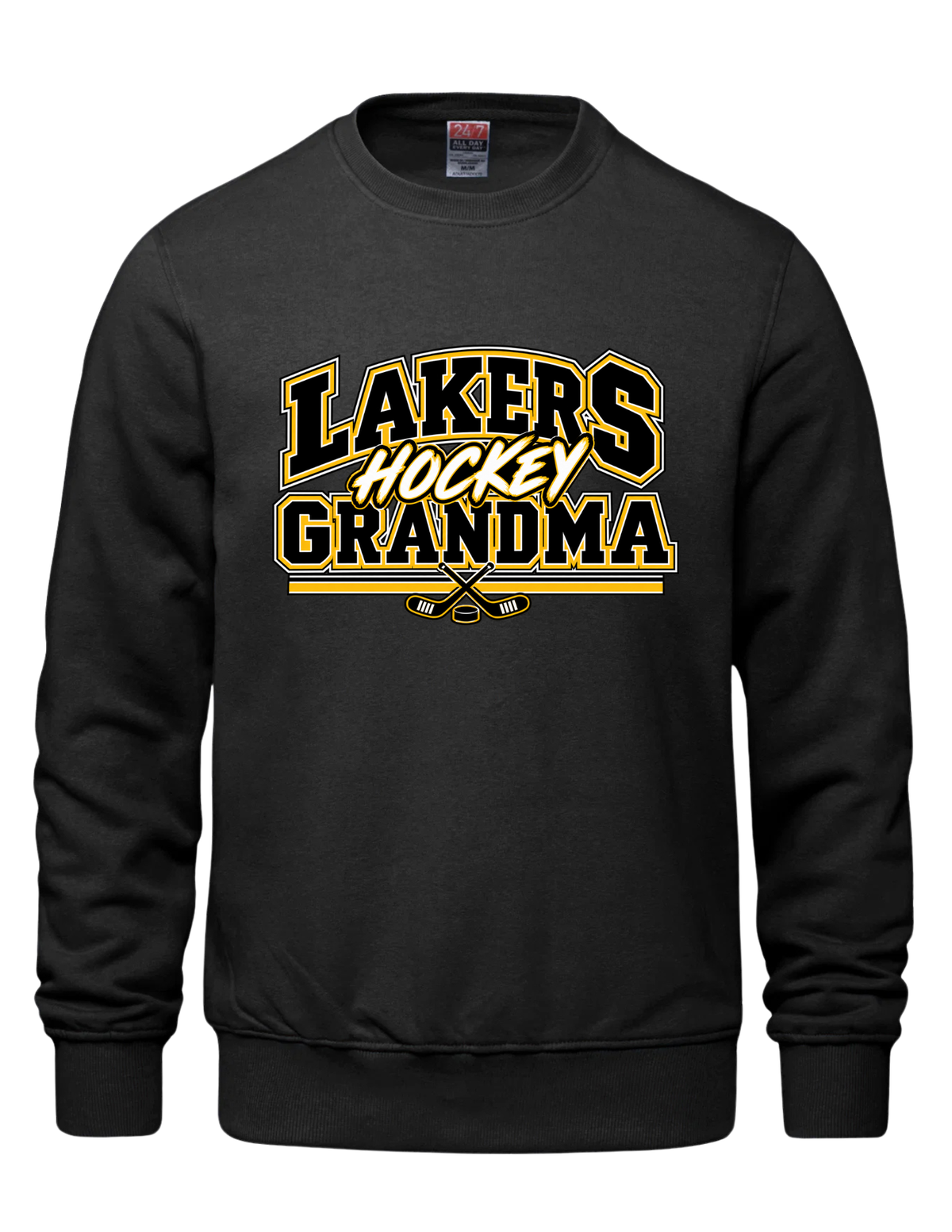 Hockey Grandma Crewneck - Shallow Lake Lakers