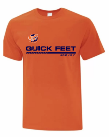 Adult Cotton T-Shirt  - [ Quick Feet ]