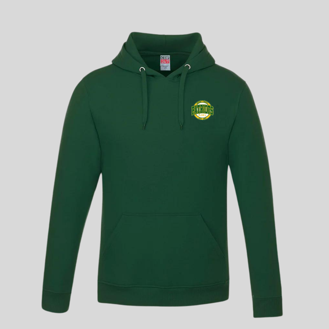 Youth Embroidered Left Chest Hoodie Mount Forest Patriots Johnny K