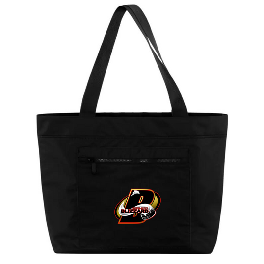 Carryall Large Tote Bag - Huron Bruce Blizzard