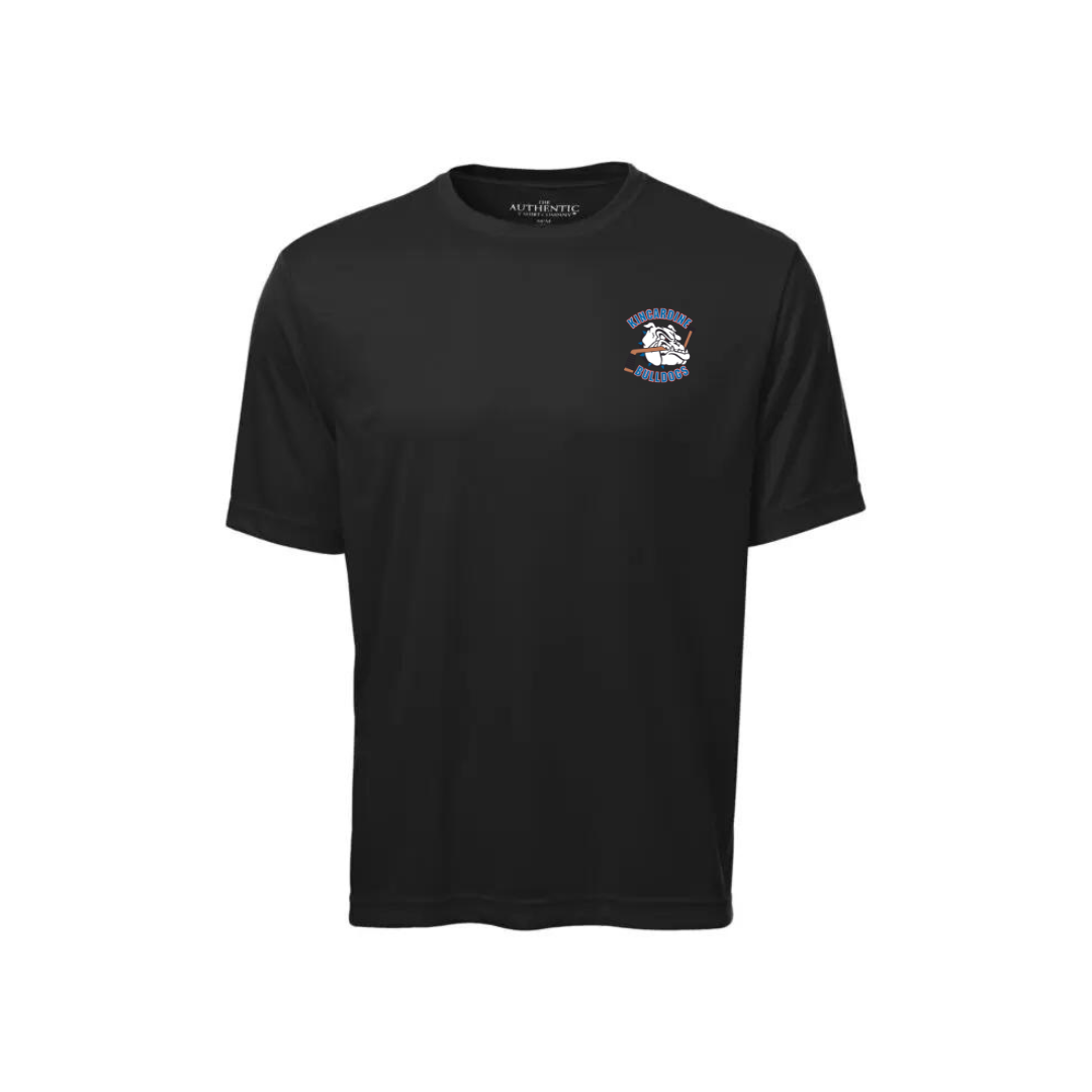 Polyester Left Chest T-Shirt - Kincardine Bulldogs
