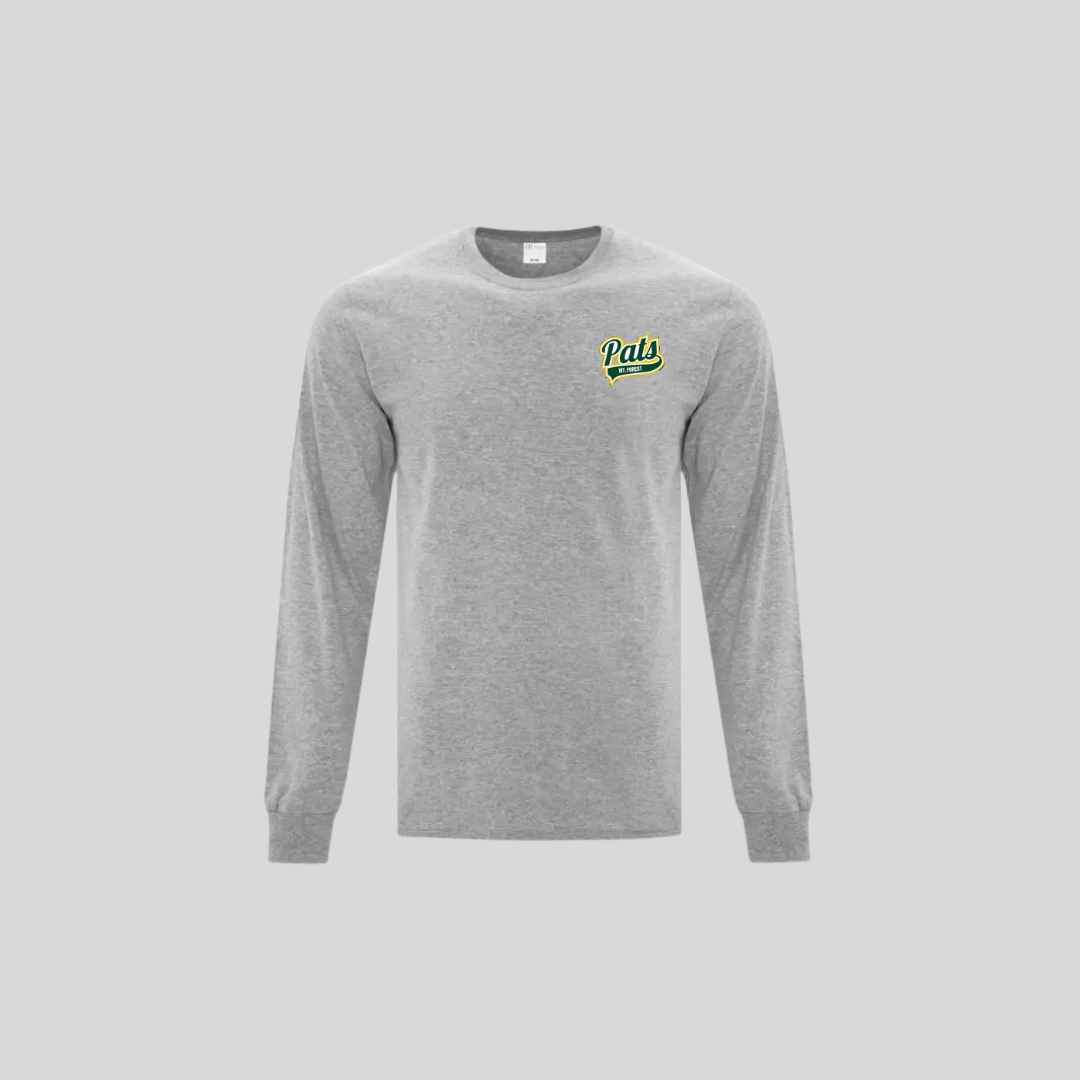 Youth Cotton Long Sleeve - Mount Forest Patriots