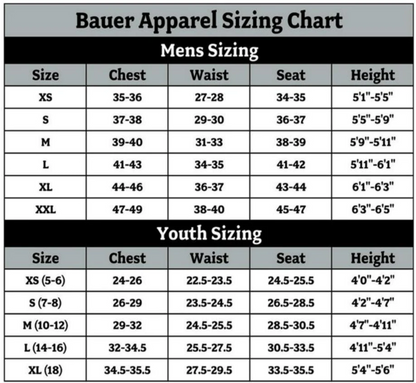 Bauer Woven Cuffed Pant - TCDMHA Rebels