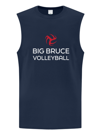 Men's Cotton Tank Top - Big Bruce Volleyball