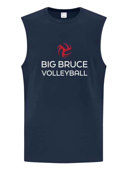 Men's Cotton Tank Top - Big Bruce Volleyball