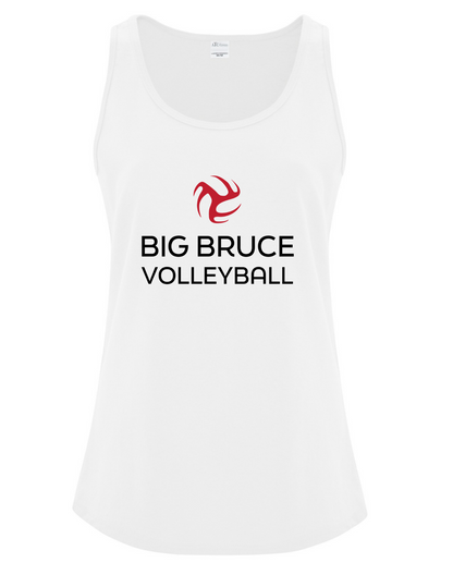 Ladies Cotton Tank Top - Big Bruce Volleyball