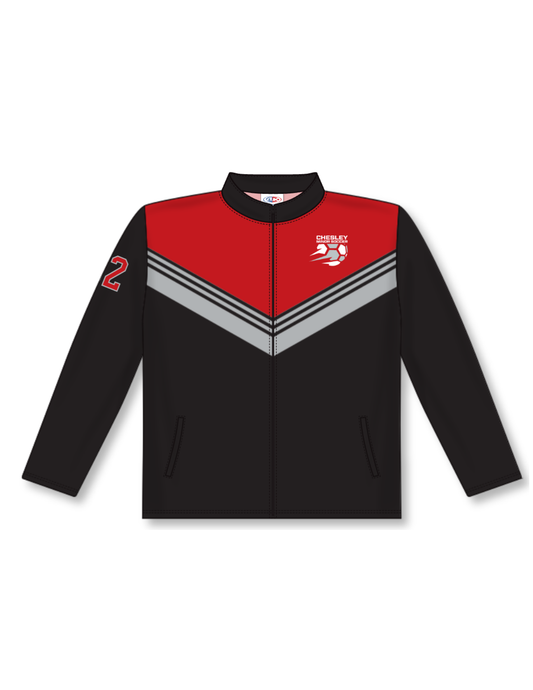 Custom Sublimated 1/4 Zip - Chesley Minor Soccer