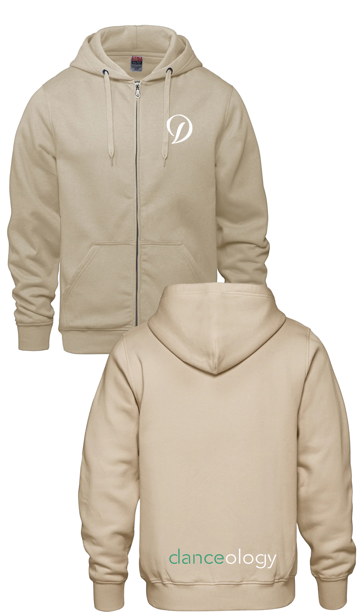 Full Zip Sweater - Danceology LUX