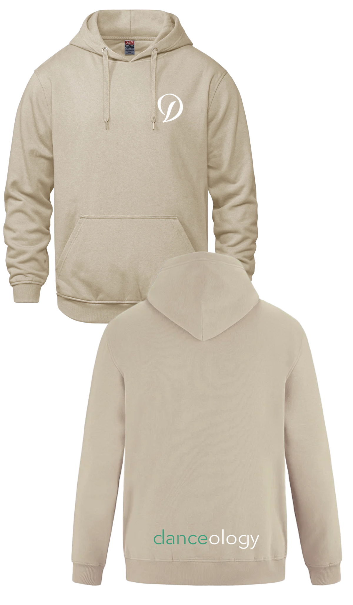 Left Chest Hoodie - Danceology LUX