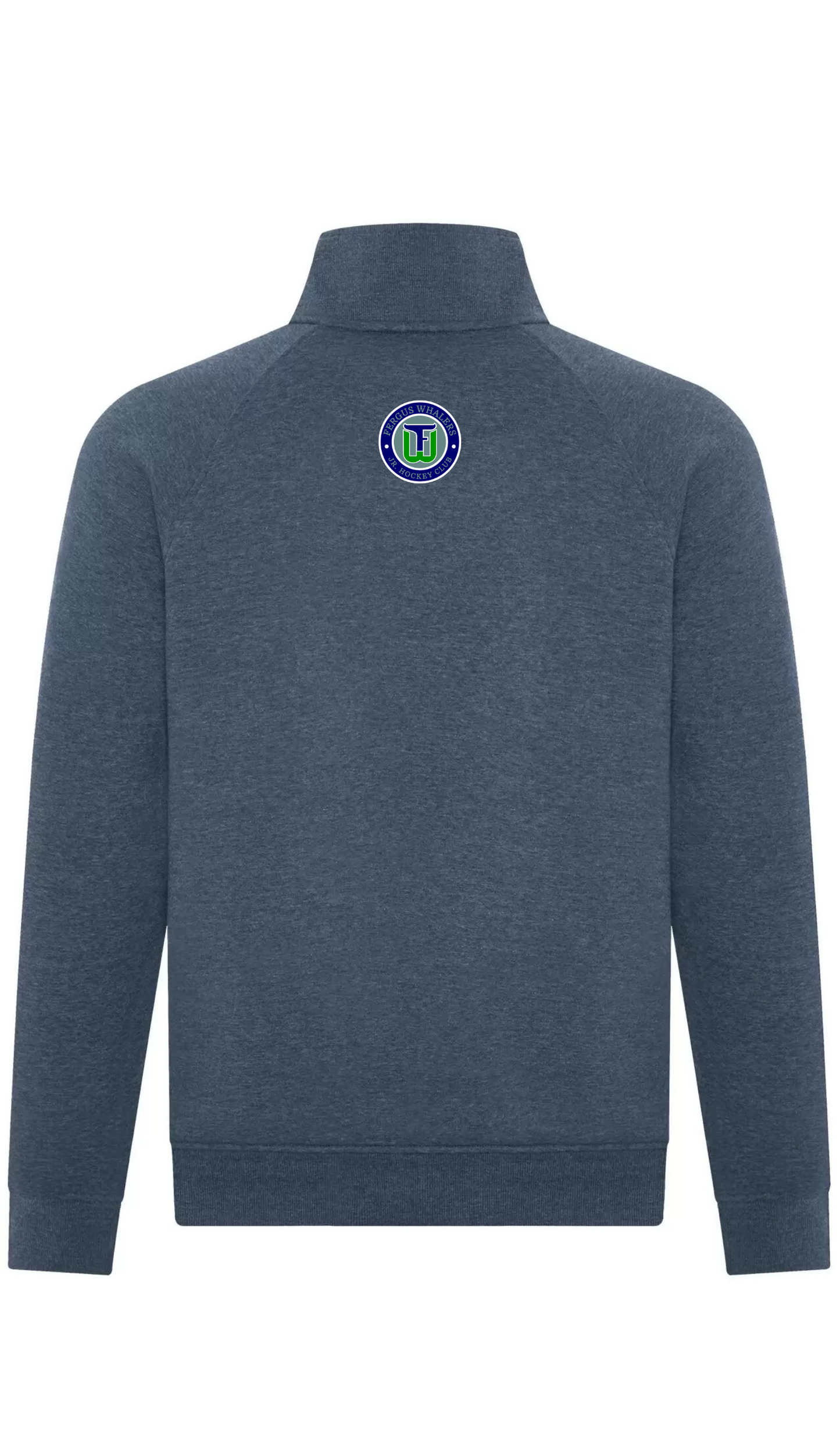 Whalers Hockey 1/4 Zip Sweater - Fergus Whalers