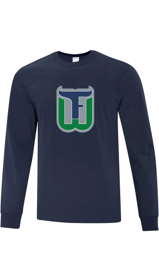 Youth Original Emblem Cotton Long Sleeve - Fergus Whalers