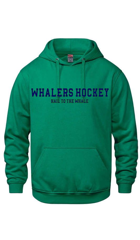 Hail to the Whale Hooded Sweatshirt- Fergus Whalers