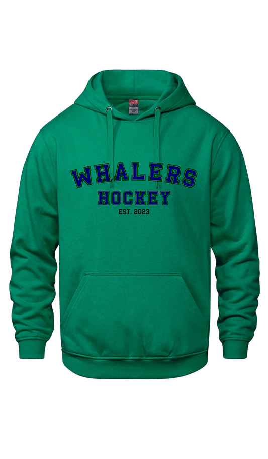 Whalers Hockey Hooded Sweatshirt- Fergus Whalers