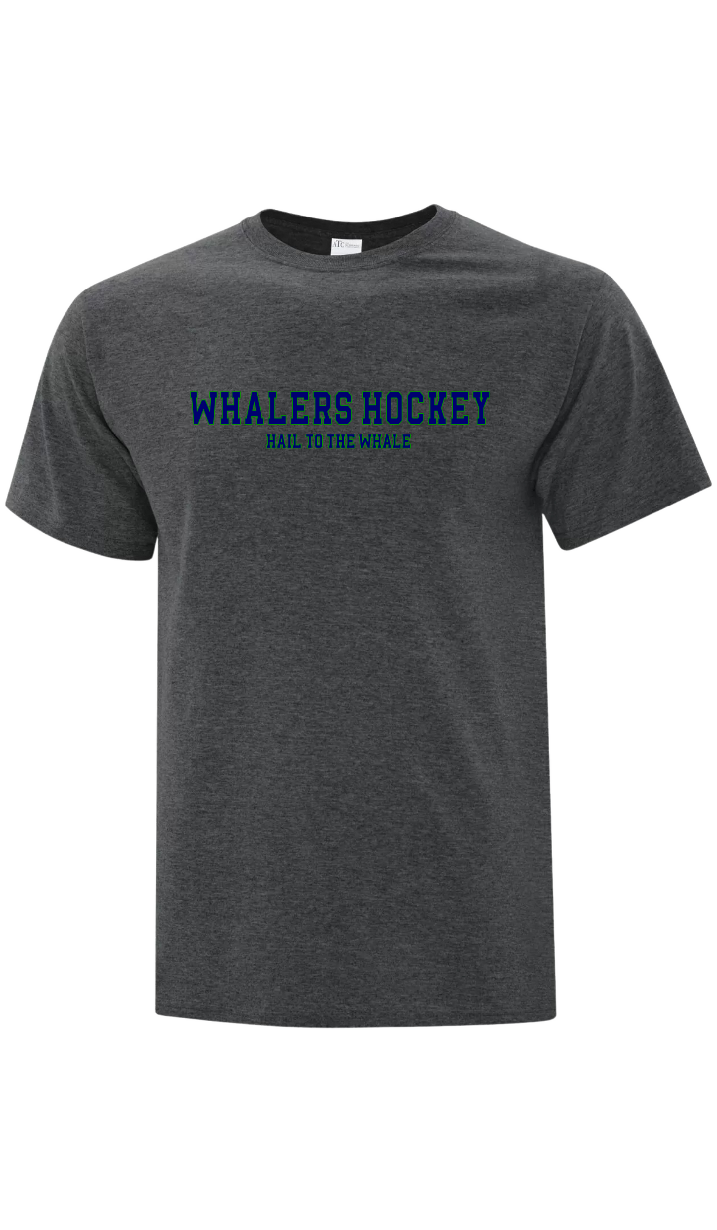 Hail to the Whale Cotton T-Shirt - Fergus Whalers