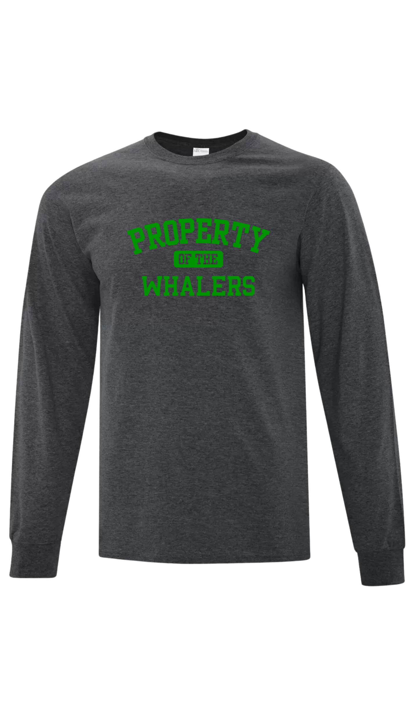 Property of Cotton Long Sleeve Shirt - Fergus Whalers