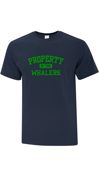 Property of Cotton T-Shirt - Fergus Whalers