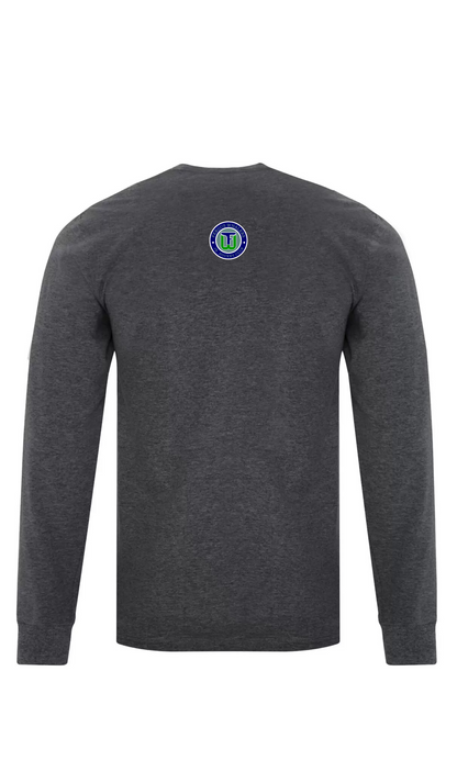 Hail to the Whale Cotton Long Sleeve - Fergus Whalers