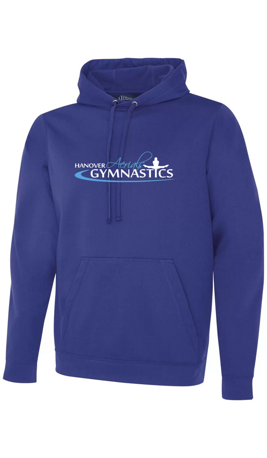 Hooded Game Day Poly Sweatshirt- Hanover Aerials