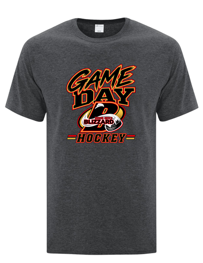 Game Day Cotton T-Shirt - Huron Bruce Blizzards