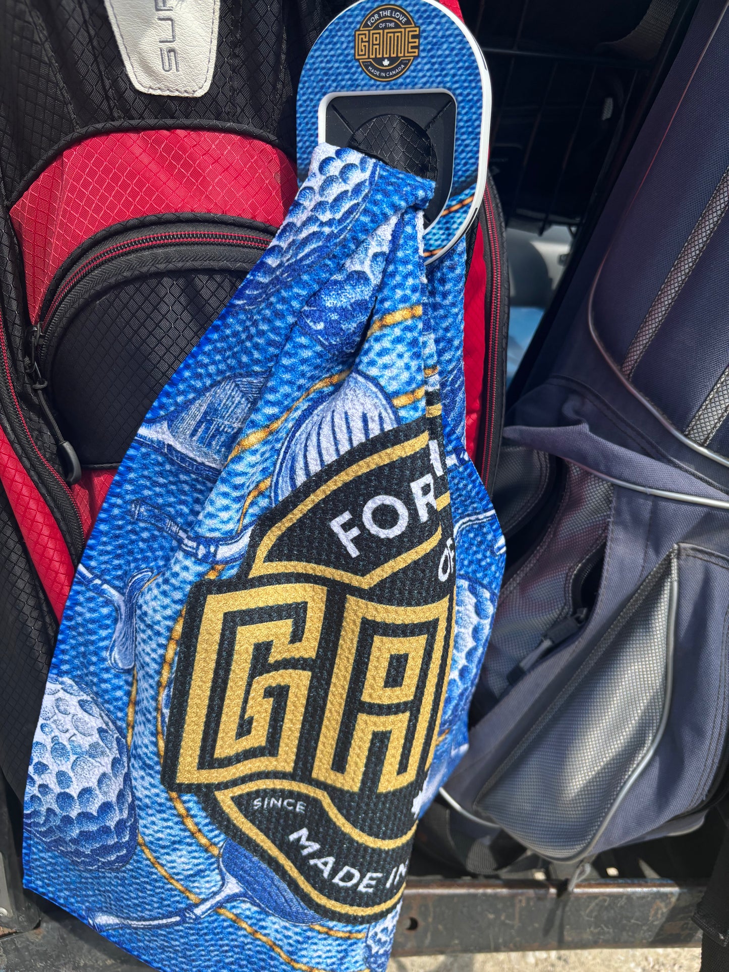 Fathers Day Golf Towel and Stay Social Combo (1 Towel + 2 Stay Social)