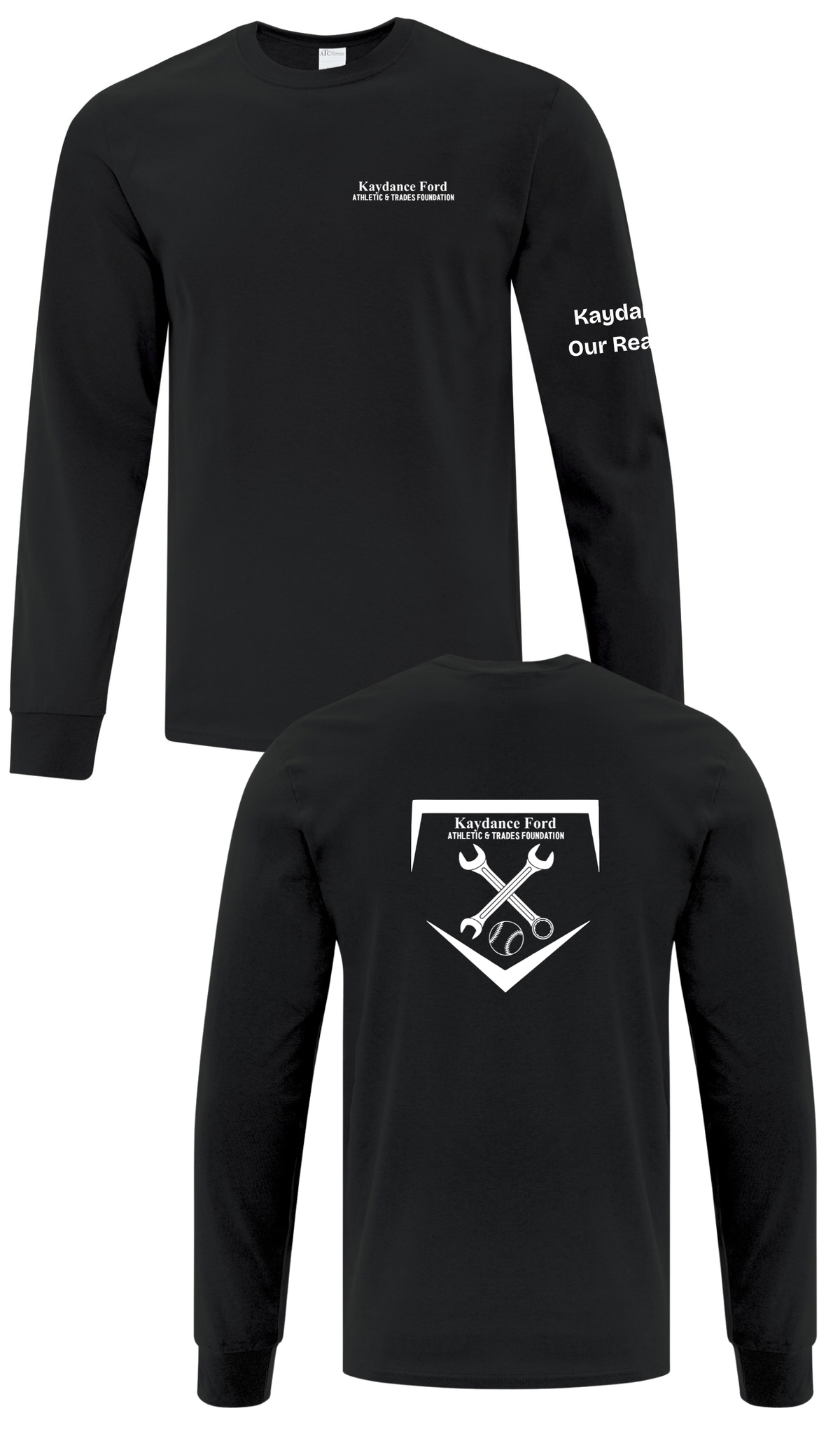 Left Chest Long Sleeve Kaydance Ford Athletics & Trades Foundation
