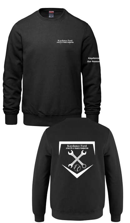 Left Chest Crewneck- Kaydance Ford Athletics & Trades Foundation