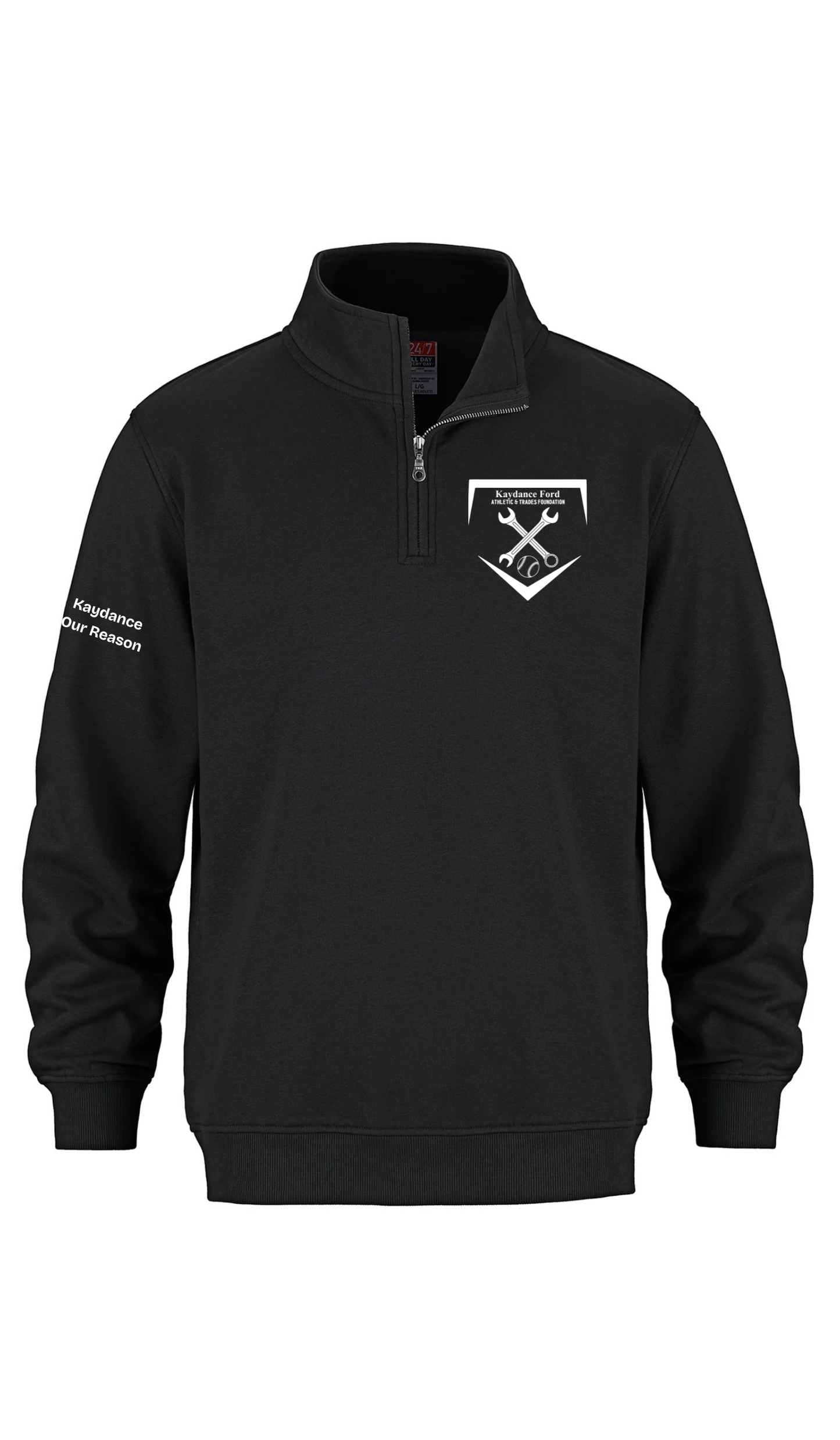 1/4 Zip Sweater- Kaydance Ford Foundation